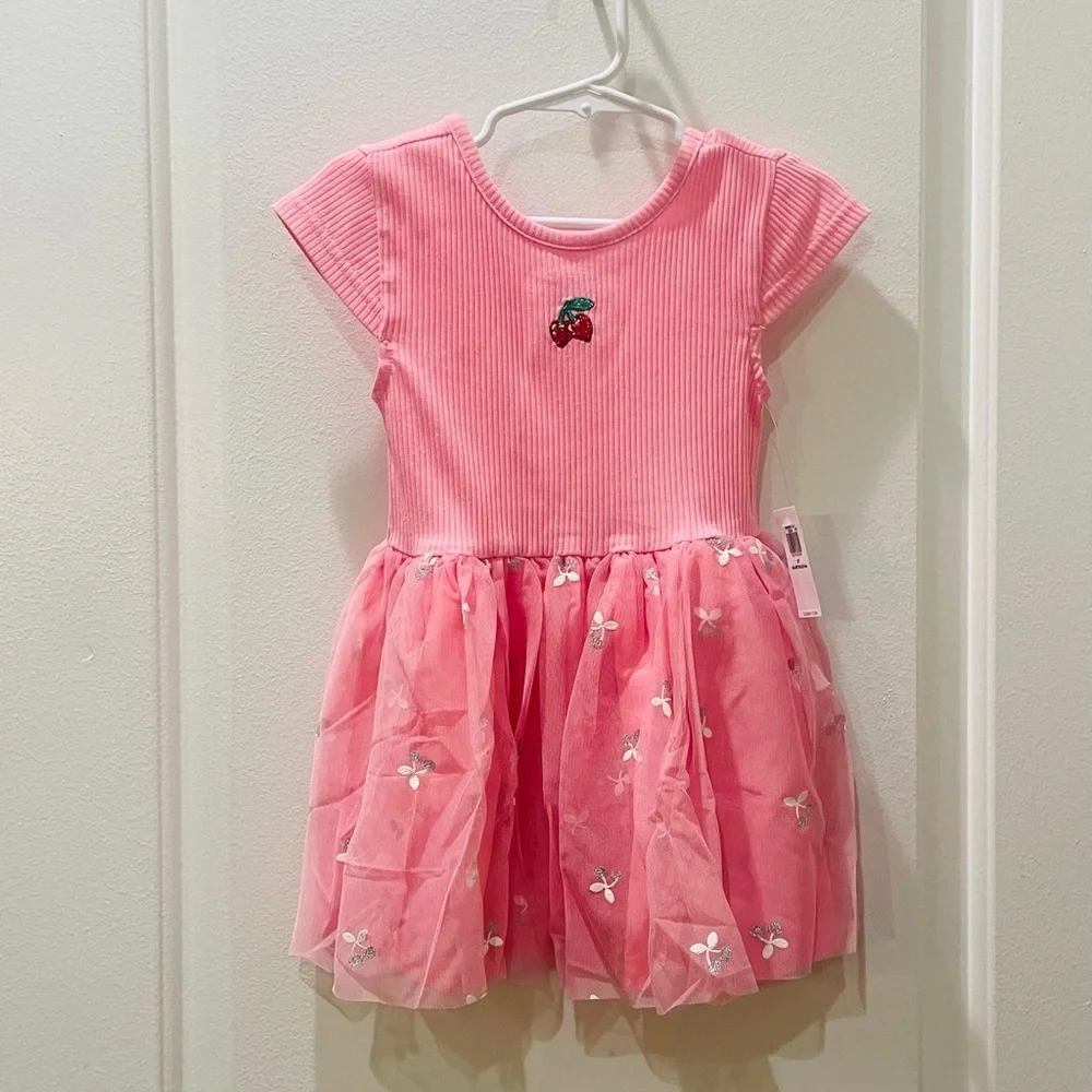 NEW…Old Navy Fit and Flare Pink Tutu Dress